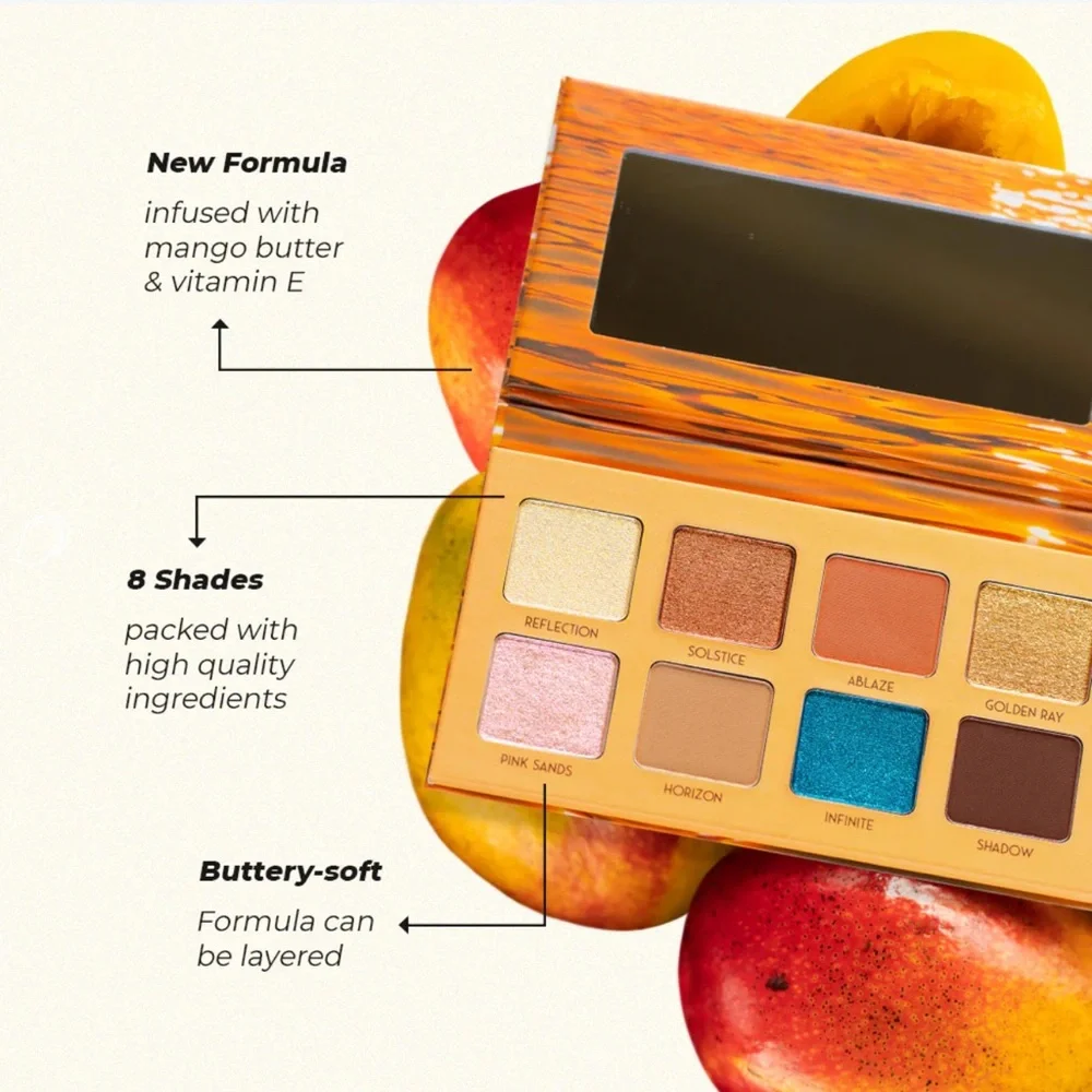 New! BEAUTY FOR REAL Golden Hour Eyeshadow Palette